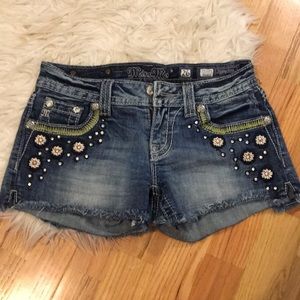 Sparkly Miss Me shorts